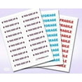 thumbnail image 3 of Laser / Ink Jet White Labels 4" x 1" - 20 Per Page  500 Labels, 3 of 7