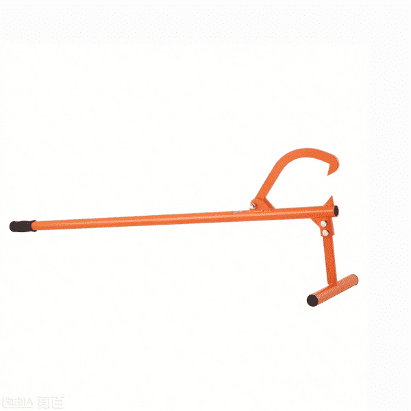48 Inch Heavy Duty Timber Jack, Metal Handle Log Lifter with Adjustable Cant Hook, for Rolling & Lifting Logs Up to 15" Diameter