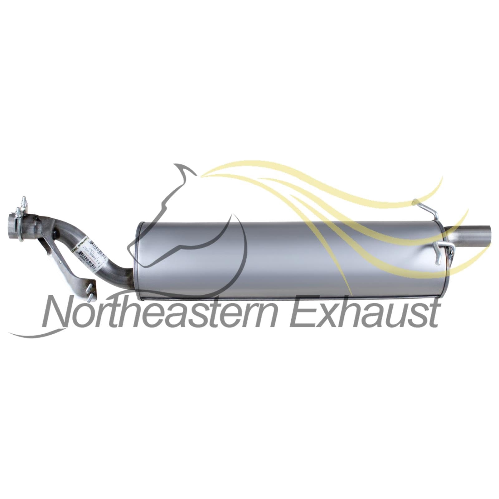 Northeastern Exhaust | Stainless Steel Rear Muffler Fits 2002–2004 Nissan Xterra 3.3L | Direct-Fit Replacement