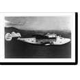 thumbnail image 2 of Historic Framed Print, [Pan American Airways seaplane in flight], 17-7/8" x 21-7/8", 2 of 9