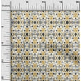thumbnail image 1 of oneOone Tissu Polyester Lycra Triangle Imprimé Ikat Tissu au Mètre 56 Pouces de Large, 1 of 1