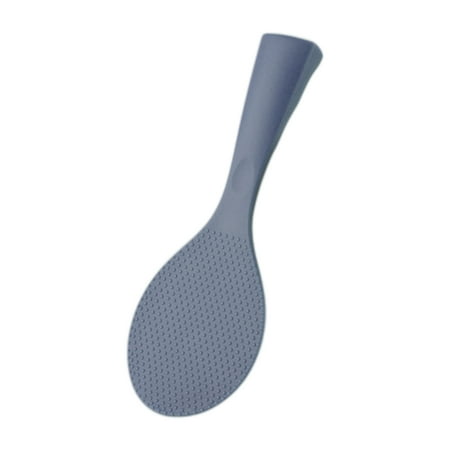 

Bigstone Rice Spoon Food Grade Heat-resistant Silicone Creative Vertical Style Rice Paddle Spoon Kitchen Gadget for Home