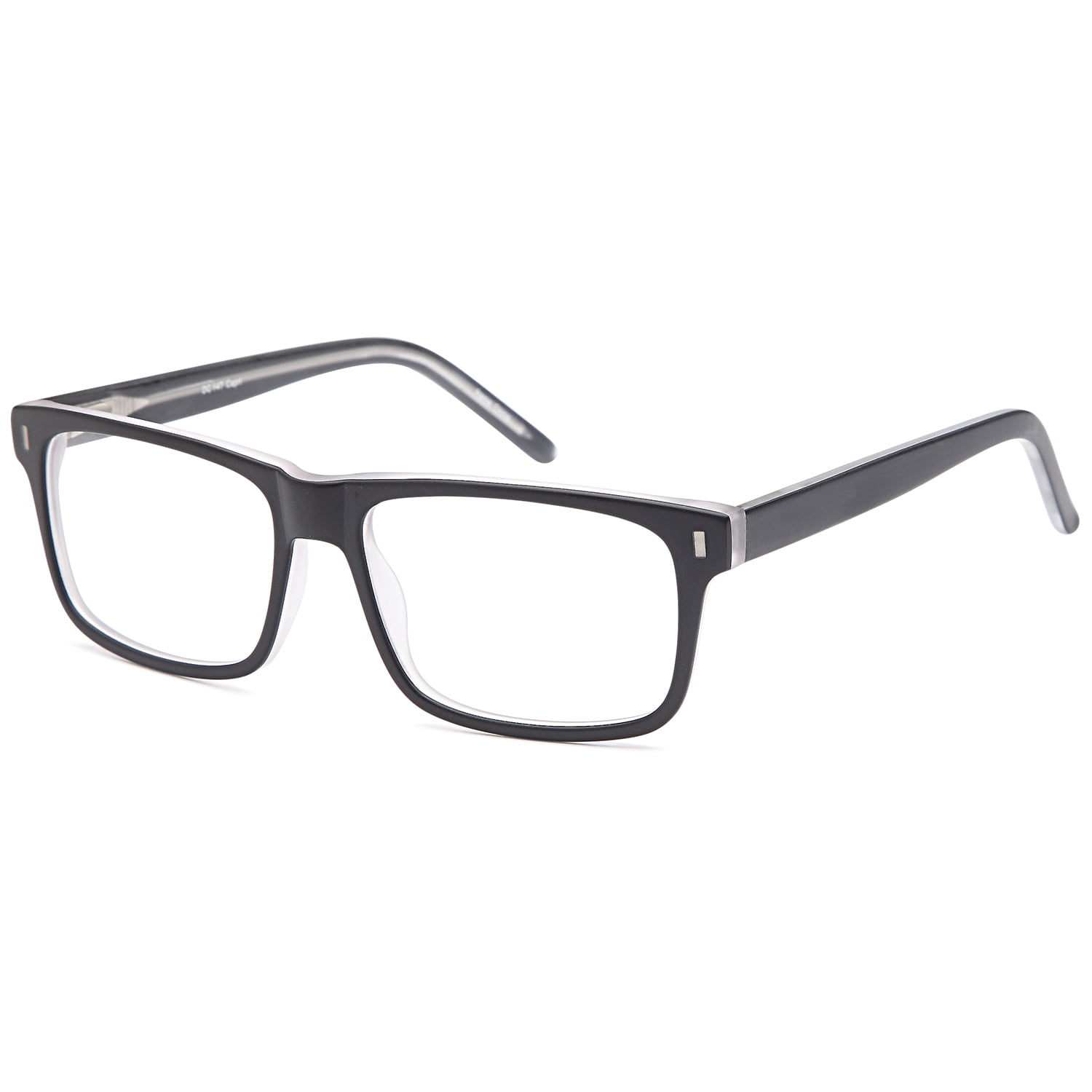 Unisex Eyeglasses 52 17 140 Black Plastic 