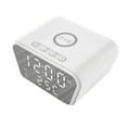 thumbnail image 4 of Giunmcul Tax Free Weekend Wireless Charger Clock LED Digital Alarm Clock Temperature Chargers 15W Fast Wireless Charging Charging Station Desktop Clocks, 4 of 5