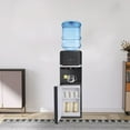 thumbnail image 6 of FOGGBET Top Loading Water Dispenser, Freestanding Water Cooler, Holds 5 Gallon Bottles, 3 Temperature Settings, for Home Office (Black), 6 of 12