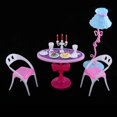 thumbnail image 4 of Juego de muebles de Comedor Zulema Adornos para Casa de Muñeca escala 1/6, 4 of 8