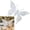 Silver, variant on Clearance Under $2 Glitter Butterfly Ornament, 3D Christmas Hanging Decor, 1PC, 16.5x12.5cm, Wreath Window, Pink (B)