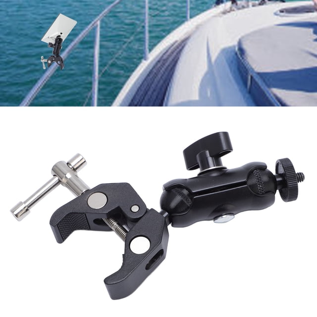 for Mini Mount, Stable Connection Rustproof RV Ladder Mount for Guardrail for Yacht