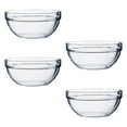 thumbnail image 5 of Tineasur Salad Mixing Bowl Transparent 4Pcs 5.5x2.4In, 5 of 6