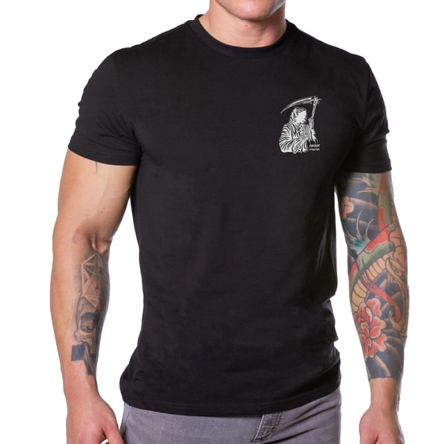 Camiseta SAVAGE SPARTAN Grim Reaper de manga corta para homb