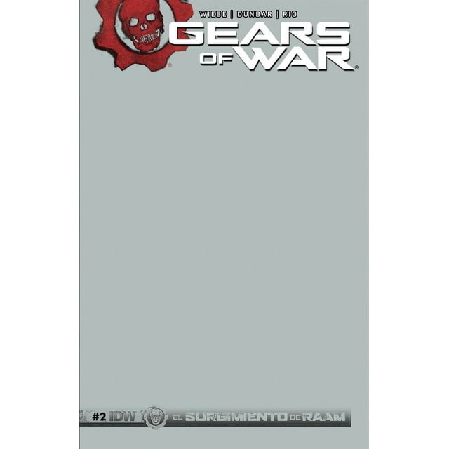 Gears Of Wars Mate 2D Blanco
