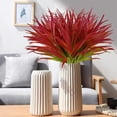 thumbnail image 4 of Paquete de 6 pastos artificiales Naiovety apariencia realista rojo, 4 of 6