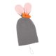 thumbnail image 5 of Funda protectora para casco de esquí, lavable, bonita y decorativa para hombre y mujer. Conejito Gris, 5 of 9