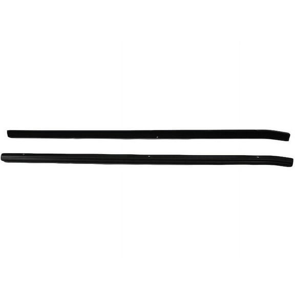 Door Window Belt Weatherstrip 2 Piece Set - Compatible with 1987 - 1993 Ford Mustang 1988 1989 1990 1991 1992