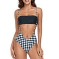 thumbnail image 2 of Women Warp Bikini Sets Two Piece Swimsuits Tube Top Bathing Suit, 2 of 6