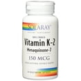 thumbnail image 4 of Complemente la vitamina K-2 de triple concentración de SOLARAY en forma de MK-7 de 150 mcg, 4 of 7