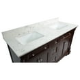 thumbnail image 5 of Sydney 60" Double Bathroom Vanity with Chocolate Cabinet and Engineered Marble Top, 5 of 7