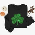 thumbnail image 5 of St Patricks Day Outfits for Women Cute Crewneck Sweatshirt Graphic Heart Shamrock Shirt Long Sleeve Casual Pullover Tops, 5 of 6