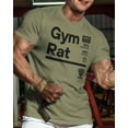 thumbnail image 5 of Gymish Gym Rat Workout T-Shirt for Men – Funny Gym Shirt, Men’s Athletic Tee, Lifting T-Shirt, Workout Clothes for Men, Fitness Training Apparel, 5 of 6