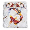 thumbnail image 1 of El Juego de Cama Koi Japonés de Colores Rlt8, 1 of 3