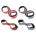 thumbnail image 6 of ZPAQI Heavy Duty Lifting Straps Figure 8 Strap Weight Lifting Power Wrist Strap, 6 of 12