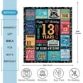 thumbnail image 5 of 13 Year Old Boy Gift, Best Birthday Gifts for 13 Year Old Boy, 13 Year Old Boy Birthday Gifts, Boys Age 13 Gifts Ideas, 13 Yr Old Gifts for Boys, 13th Birthday Decorations for Boys Blanket 60"X 50", 5 of 6