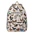 thumbnail image 1 of Aesthetic Butterfly and Flowers Pattern Vintage Backpack – Durable Oxford Material Travel Backpack with Large Capacity and Anti-theft Multifunctional Features for Students, Travelers, and Women, 1 of 5