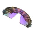 thumbnail image 2 of Vonxyz Violet MirrorCoat Polarized Lenses Replacement for Oakley Flight Jacket OO9401 Sunglass, 2 of 5