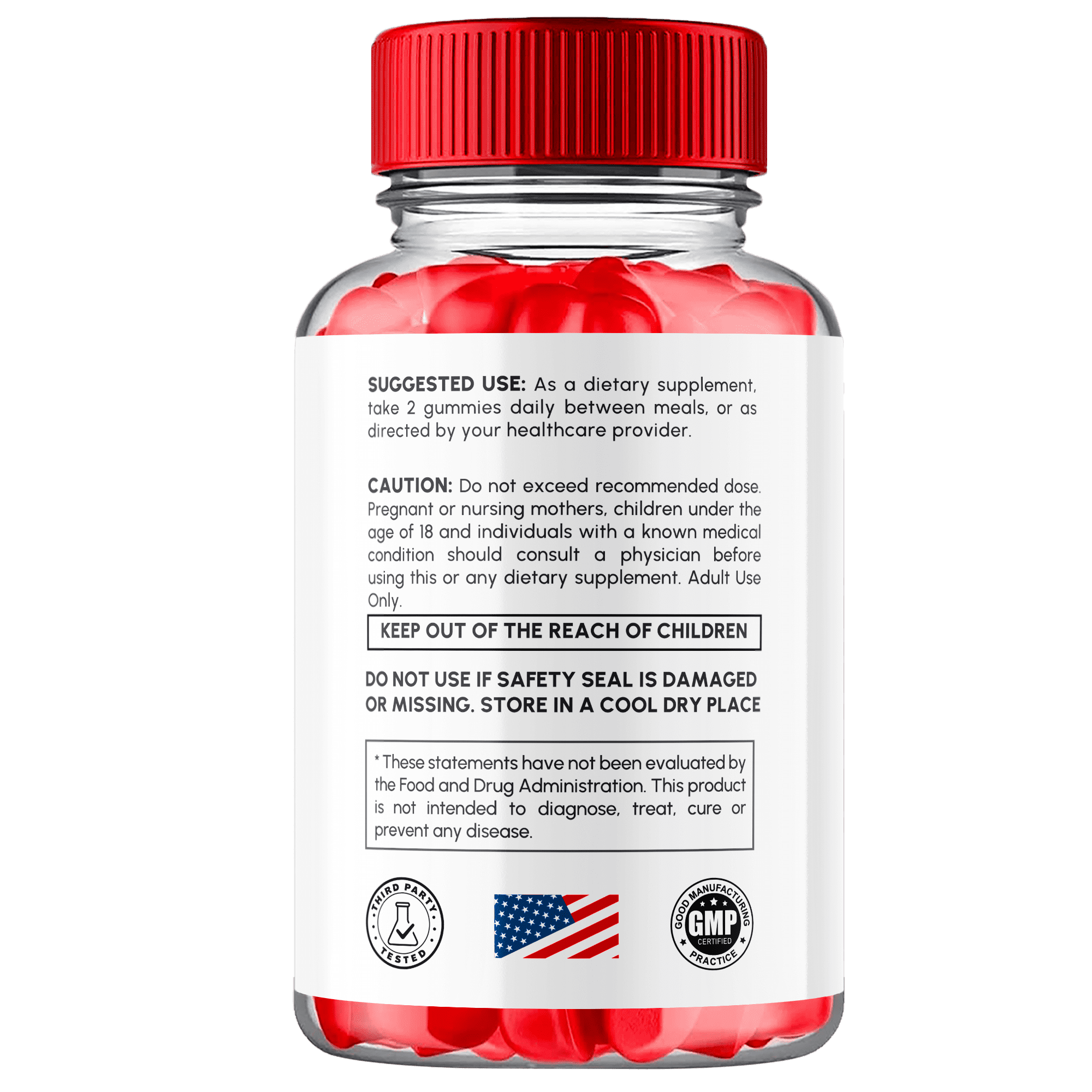 (5 Pack) Simpli Health ACV Keto Gummies - Energy & Focus Boosting Dietary Supplements for Weight Management & Metabolism - Fat Burn - 300 Gummies