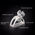 thumbnail image 7 of Grandest Birch Home Bathroom Aluminium Wall Mounted Shower Sprayer Head Holder Fixing Bracket Wall Mounted Adjustable Easy to Inst, 7 of 7