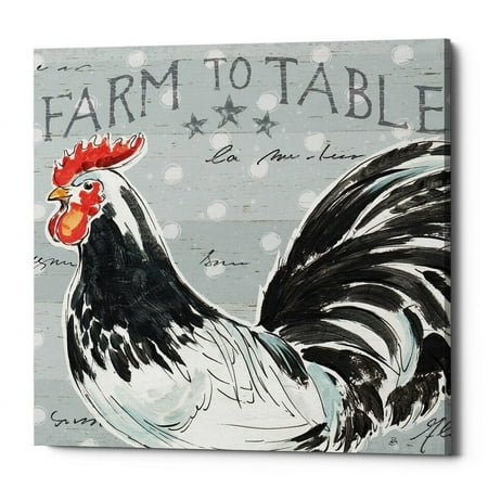 UPC: 0842108152560 | Epic Graffiti  Roosters Call III  Canvas Wall Art  12 x12  37  x 37