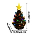 thumbnail image 5 of PuSpu Home Decoration Resin colored lights Christmas tree ornaments desktop Christmas decorations Christmas props Holiday Products, 5 of 9
