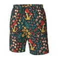 thumbnail image 4 of Vsdgher Mushrooms And Flowers Men's Beach Shorts, Surfing shorts, Swim trunks, Quick Dry Swim Trunks for Surfing Beach Fun -Medium, 4 of 6