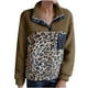thumbnail image 1 of Moda mujer casual felpa manga larga patchwork señoras tops sudaderas Fridja  fksj2197, 1 of 6