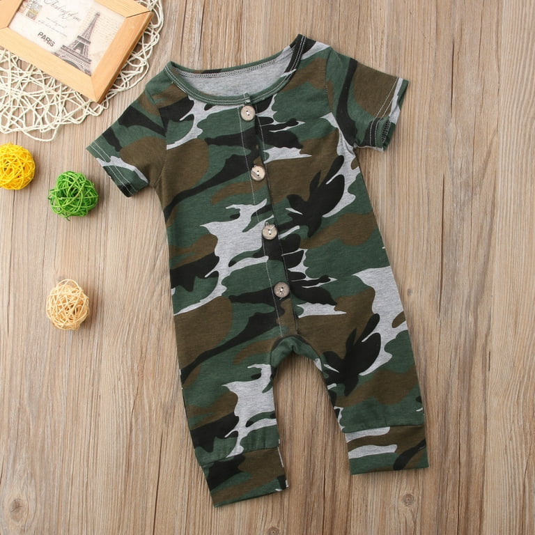 Camo romper baby cheap