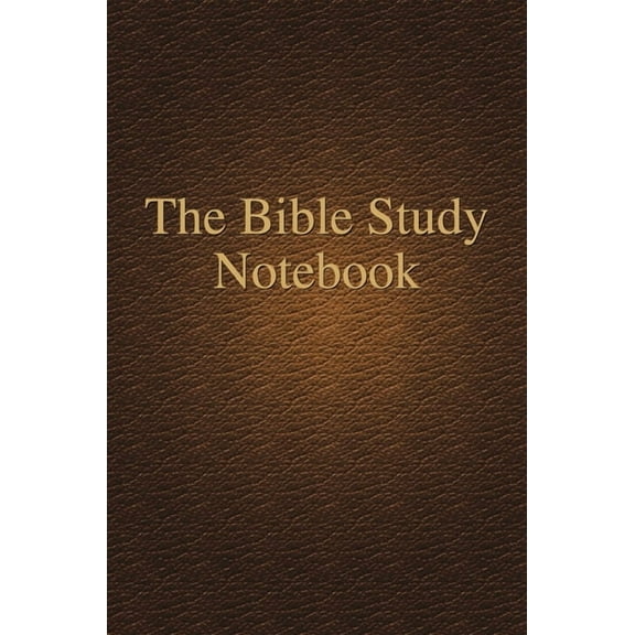 The Bible Study Notebook, (Hardcover)