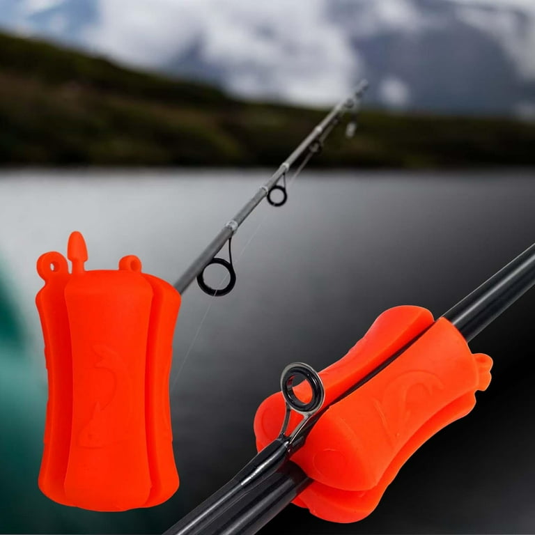 figatia 4xFishing Rod Fixed Ball Pole Clip Fishing Rod Holder for Outdoor  Boat Fishing 2pcs Orange 12mm - Walmart.com