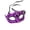 Purple, variant on Cosplay Mask, Glitter Rhinestone Masquerade Mask, Crown‑Shape Venetian Half‑Eye Costume Mask With Sparkling Gem Ornament, Adjustable Band Mask for Women Prom, Halloween, Carnival, Mardi Gras Party