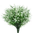 thumbnail image 1 of LUVCLS Flores artificiales de plástico, plantas falsas, decoración resistente para el hogar, interior y exterior, 1 of 6