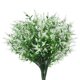thumbnail image 1 of Wartleves Flores artificiales de plástico, plantas falsas, decoración resistente para el hogar, interior y exterior, 1 of 7