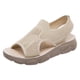 thumbnail image 2 of Sandalias de nuevo estilo, zapatos de playa planos de malla tejida para mujer, zapatos informales para mujer Wmkox8yii  nm6702, 2 of 8