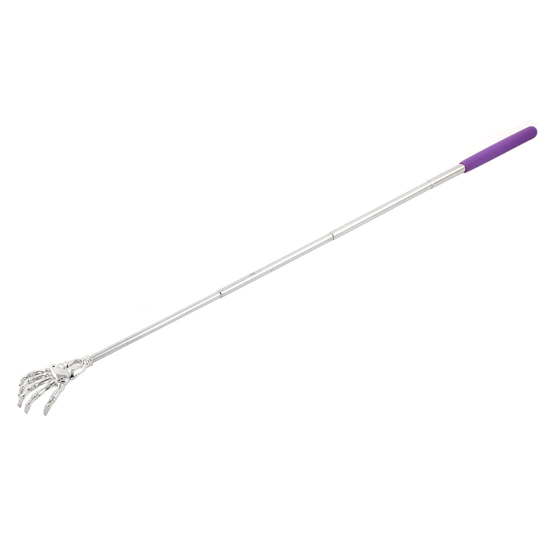 Unique Bargains Metal Skeleton Hand Telescopic Extendable Back