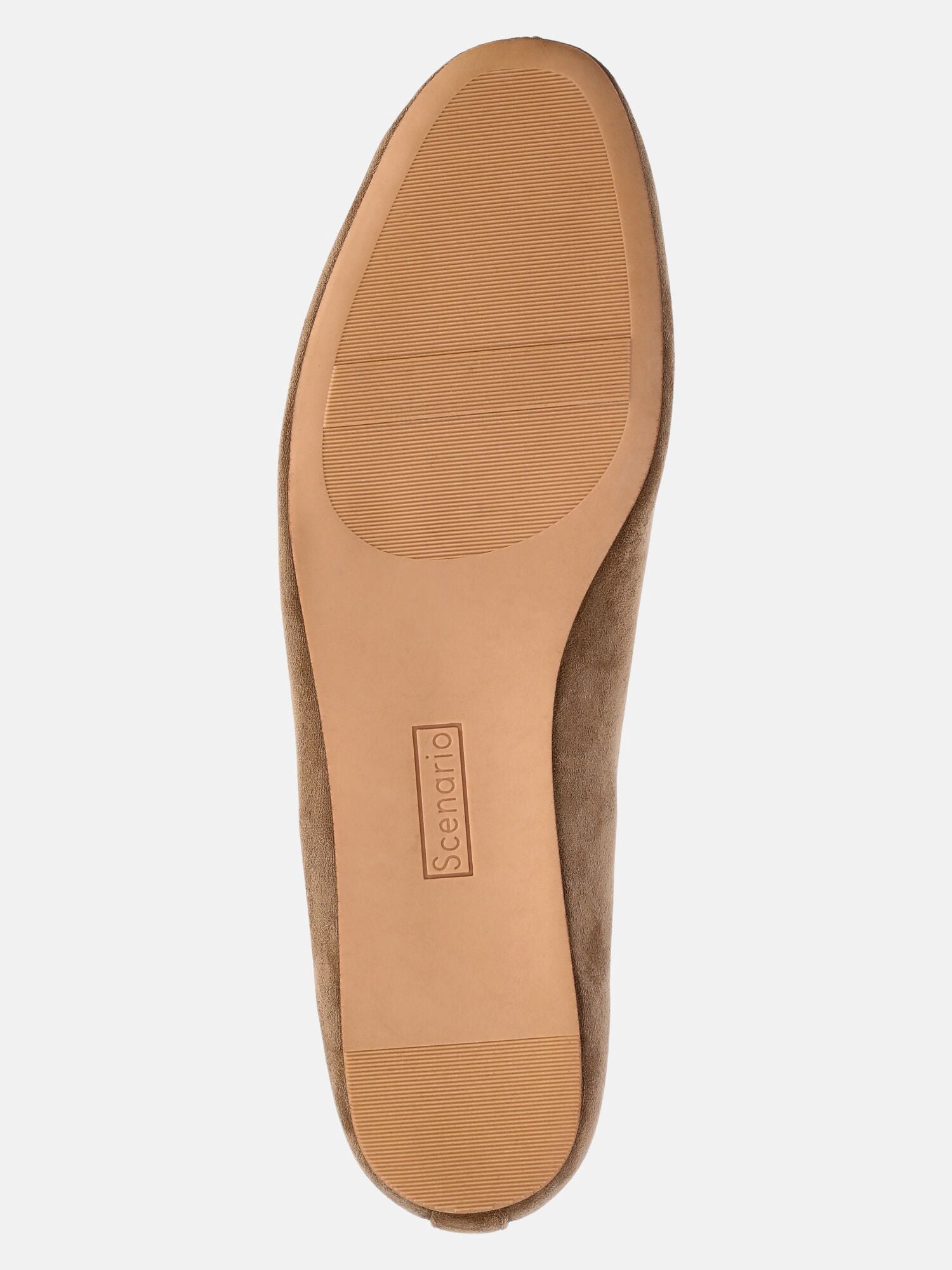 Scenario Women's Faux Suede Ballet Flats