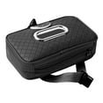 thumbnail image 3 of Dispensador de pañuelos para visera de coche, accesorio para pañuelos, organizador de pañuelos para asiento trasero Negro, 3 of 9