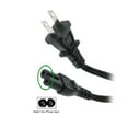 thumbnail image 6 of 10ft Non-Polarized Replacement Power Cord, Works With Game Consoles, Cable Boxes, Printers, 6 of 9
