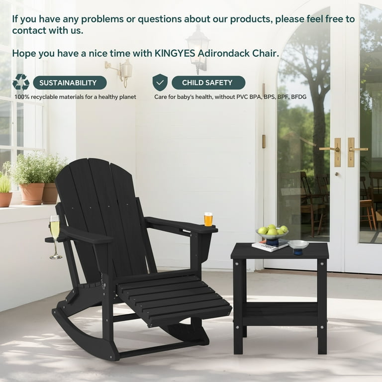 Adirondack キャンパーズチェア 2脚セット ブラック アディロンダック キャンパーズチェア ブラック – aandfonlinestore