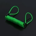 thumbnail image 3 of Candado De Disco Con Alarma Para Motocicleta Y Bicicleta, Cable En Espiral Con Recordatorio De Resorte Antirrobo, 3 of 3