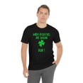 thumbnail image 4 of When Irish Eyes Are Smiling Run unisex St. Patricks Day tee, 4 of 6