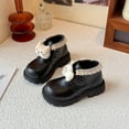 thumbnail image 7 of Owordtank Girls Cute Short Boots Cat Fish Doll Patchwork Booties Winter Warm Fuzzy Lining Fashion Ankle Boots, 7 of 7