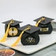 thumbnail image 4 of 48 cajas de papel para dulces de graduación, cajas de chocolate con forma de sombrero de soltero y pegatinas., 4 of 6